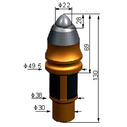 Carbide Ripping Teeth for piling, auger,drilling buckets,coring barrels