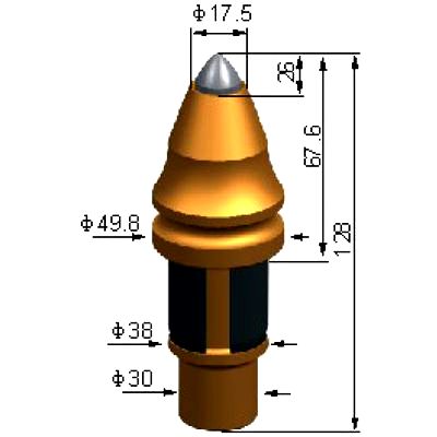 Carbide Rock Auger tips|bits|picks for Drilling Bucket