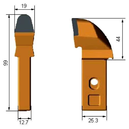 Kennametal/Betek/Sandvik/Wirtgen Trenching Bits