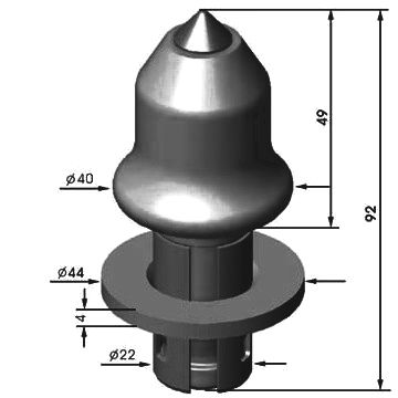 D13-M92 Road Milling Bits/Planing Picks