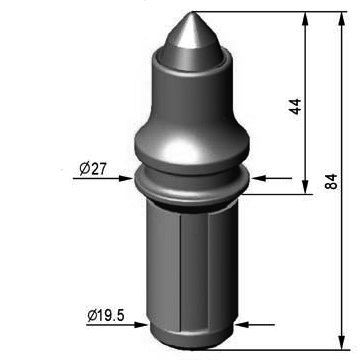 TB13(RS02)  D16-H84 Trenching Bit |Treching Pick