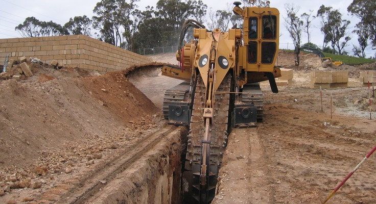 trenching