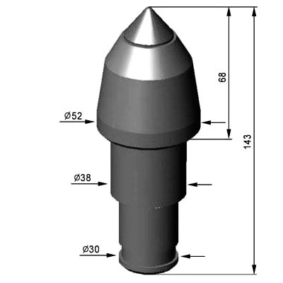 U47-52 矿山截齿