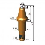 D25-H210 Coal-mining Cutter Pick