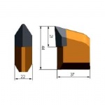 D22-H44-L37 HDD pick-bits-tips