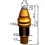 Carbide Auger Bit for foundation drilling