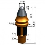 Construction drill picks