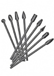 Long Shank Carbide Burs