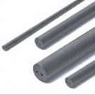 Sintered rods with 2 straight coolant hole